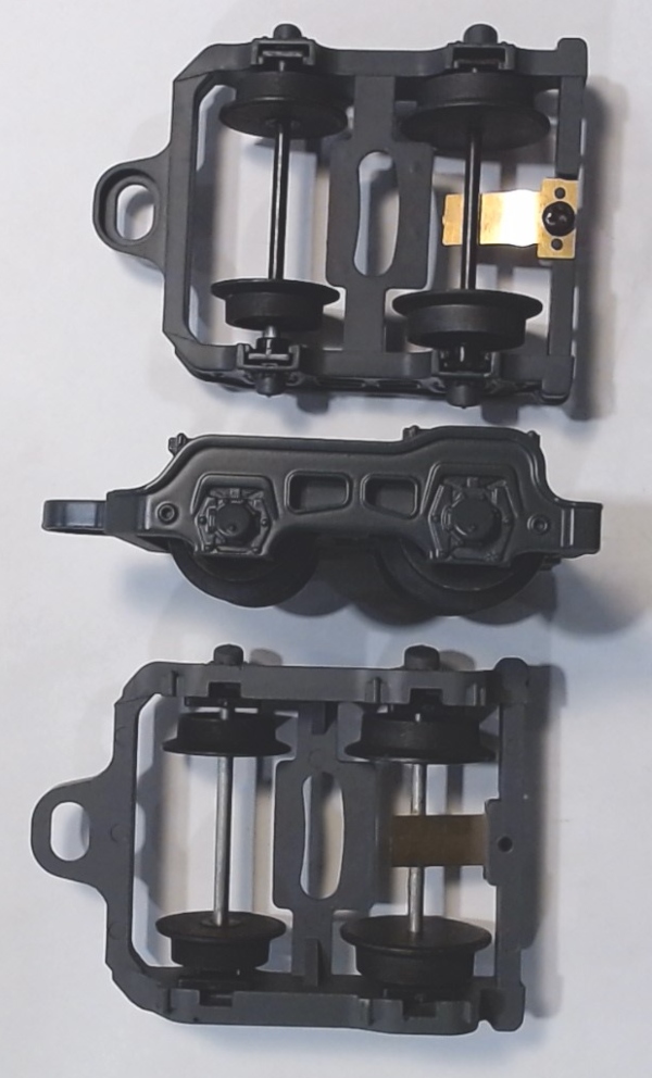 4-WHEEL TRAILING TRUCK / DARK GRAY / RAILKING HUDSON 4-6-4