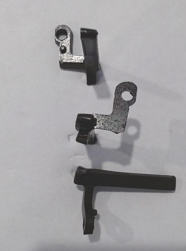 BRAKE SHOE / BLACK / LH FRONT / DIE-CAST / PS 1 / PREMIER HEAVY PACIFIC 4-6-2   