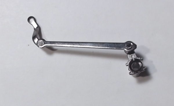 ECCENTRIC ROD ASSEMBLY / RH / 41.6mm / BLACKENED / RAILKING HUDSON 4-6-4 & PACIFIC 4-6-2