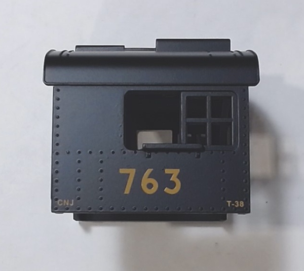 CAB / #763 / BLACK / RAILKING CAMELBACK 4-6-0 