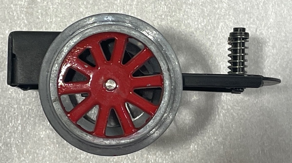 TRAILING TRUCK / 2-WHEEL / RED SPOKES / TINPLATE STANDARD GAUGE IVES 1134