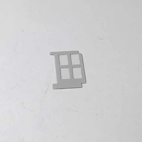 WINDOW / CAB / LIGHT GRAY / RH / W/GLASS / PREMIER HEAVY PACIFIC 4-6-2