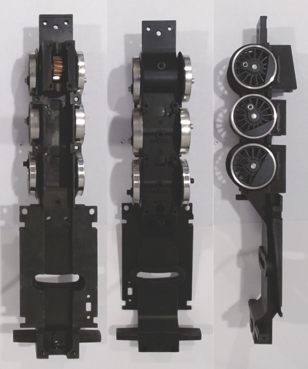 DRIVE BLOCK / 3-AXLE / REAR / NICKEL RIMS / PS 1 / PREMIER CLASS A 2-6-6-4