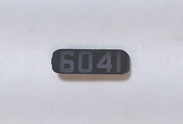 NUMBER BOARD / RF OR LR / PREMIER GP-9 / NYC #6041