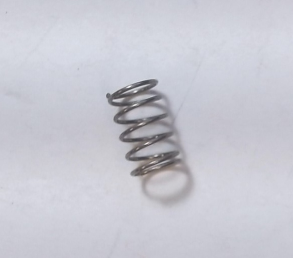 SPRING / COIL / 6.7mm D x 12mm L x 0.6mm THICK / WIRELESS DRAWBAR