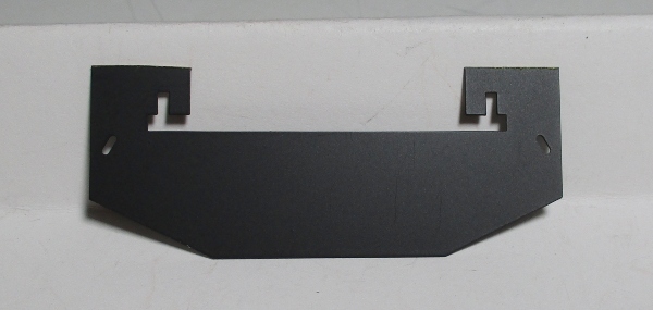 CAB REAR DECKING / SMOOTH / PHOTOETCHED / BLACK / PREMIER 0-8-0