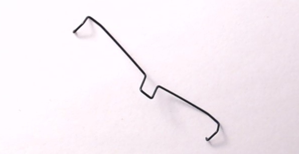 COUPLER CUT LEVER / BLACK / FRONT PILOT / HO SCALE  CHALLENGER 4-6-6-4