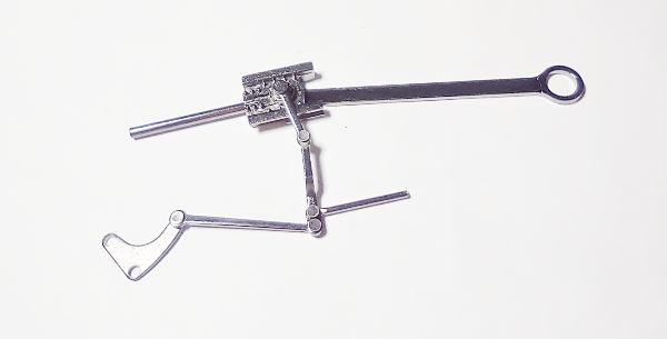 MAIN ROD & CROSSHEAD ASSEMBLY / ALLIGATOR STYLE / BLACKENED / RH / L-3a L-3b L-3c L-4a / PREMIER MOHAWK 4-8-2