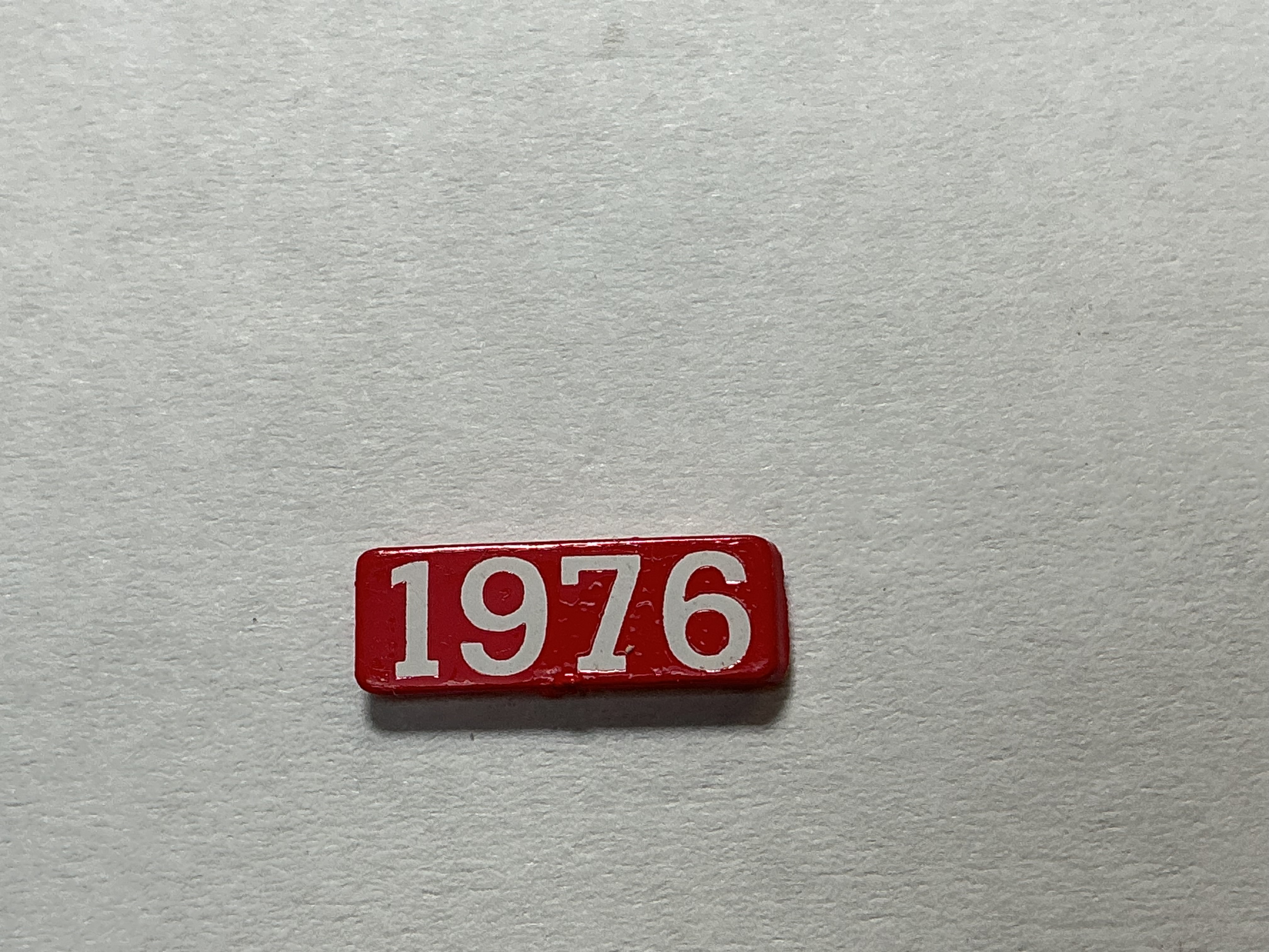 NUMBER BOARD / RH OR LH / FRONT OR REAR / #1976 / PREMIER GP-40