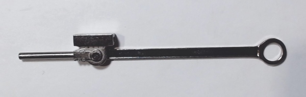 MAIN ROD & CROSSHEAD ASSEMBLY / BLACKENED / LH / RAILKING BERKSHIRE 2-8-4