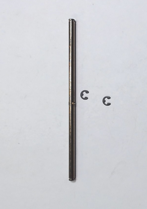 HANDRAIL / BRASS / VERTICLE / W/ E-CLIPS / TINPLATE STANDARD GAUGE NO 8 & NO 9 PAY-AS-YOU GO 