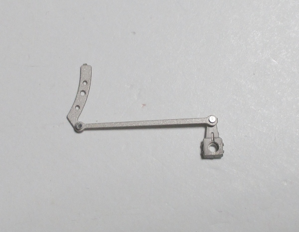 ECCENTRIC ROD ASSEMBLY / RH /SATIN NICKEL / HO SCALE CAB FORWARD 4-8-8-2