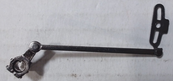 ECCENTRIC ROD ASSEMBLY / LH / BLACKENED / PREMIER FEF 4-8-4