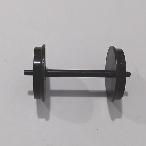WHEEL & AXLE ASSEMBLY / O SCALE 2-RAIL / 22.6mm DIAM / TRAILING TRUCK / PREMIER CHALLENGER 4-6-6-4