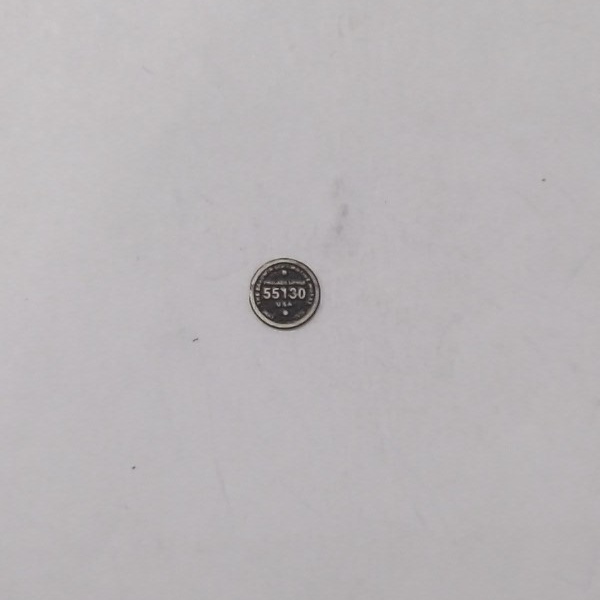 BUILDER PLATE / ROUND / #1134 / PREMIER P-47 PACIFIC 4-6-2