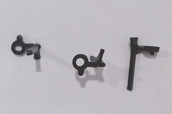 BRAKE SHOE / LH MIDDLE / DIE-CAST / BLACK / 21.62mm L / PS 1 / PREMIER CLASS A 2-6-6-4