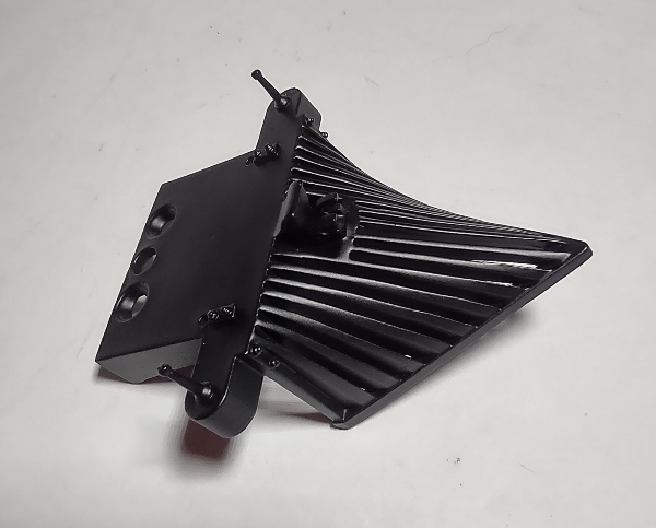 PILOT / COWCATCHER / BLACK / BLACK STANCHIONS / NO POLE / PREMIER ESE 4-4-0