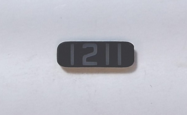 NUMBER BOARD / LF OR RR / PREMIER GP-9 / ROCK ISLAND #1211