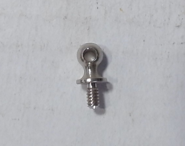 STANCHION / TURNED NICKEL / TINPLATE STANDARD GAUGE 400E / 385 / 392 / 1835