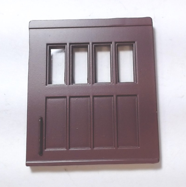 DOOR / BAGGAGE CAR / MAROON / RH / W/4 WINDOWS / PREMIER 70' MADISON PASSENGER CARS