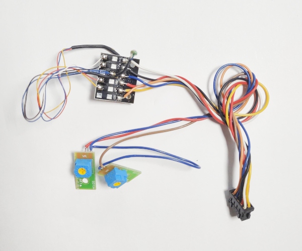 WIRE HARNESS / TENDER SHELL / PS 3 / VOL POTS / 10-PIN PLUG / PREMIER BR44 & SNCF 150X