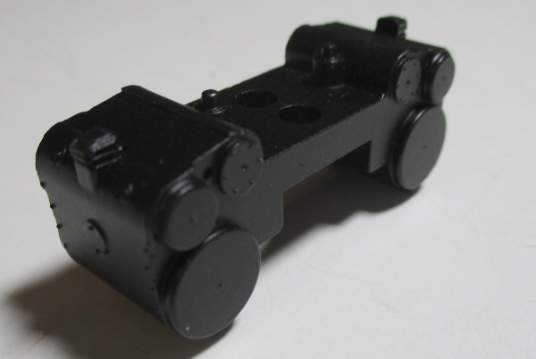 STEAM CHEST / DIE-CAST / FRONT ENGINE / W/O CROSSHEAD GUIDES / BLACK / HO SCALE CAB FORWARD 4-8-8-2