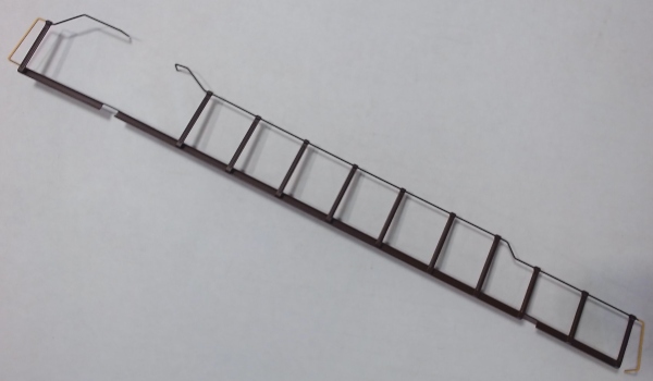 HANDRAIL / LH LONG / DM&IR MAROON & YELLOW / PREMIER GP38-2