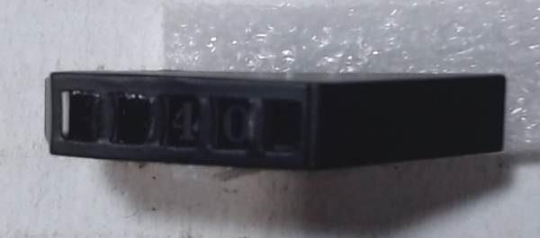 NUMBER BOARD HOUSING / LH / #40 / PREMIER GS-4 4-8-4 