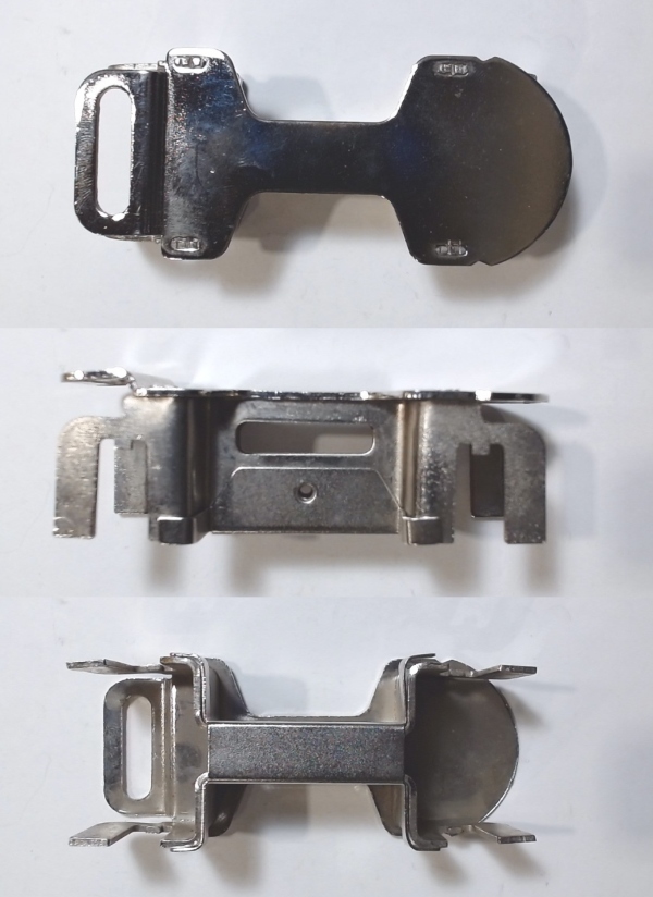 4-WHEEL PILOT TRUCK / FRAME / NICKEL / PILOT & TRAILING / TINPLATE STANDARD GAUGE 392