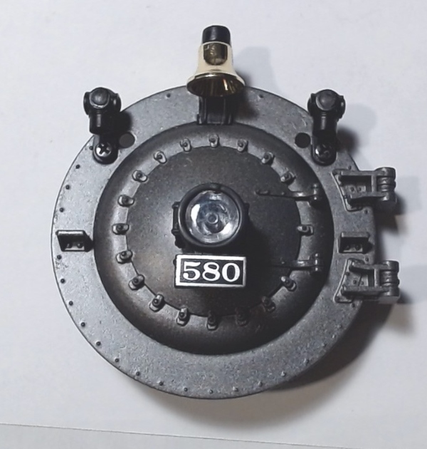 BOILER FRONT / COMPLETE / #580 / RF&P / PREMIER BERKSHIRE 2-8-4