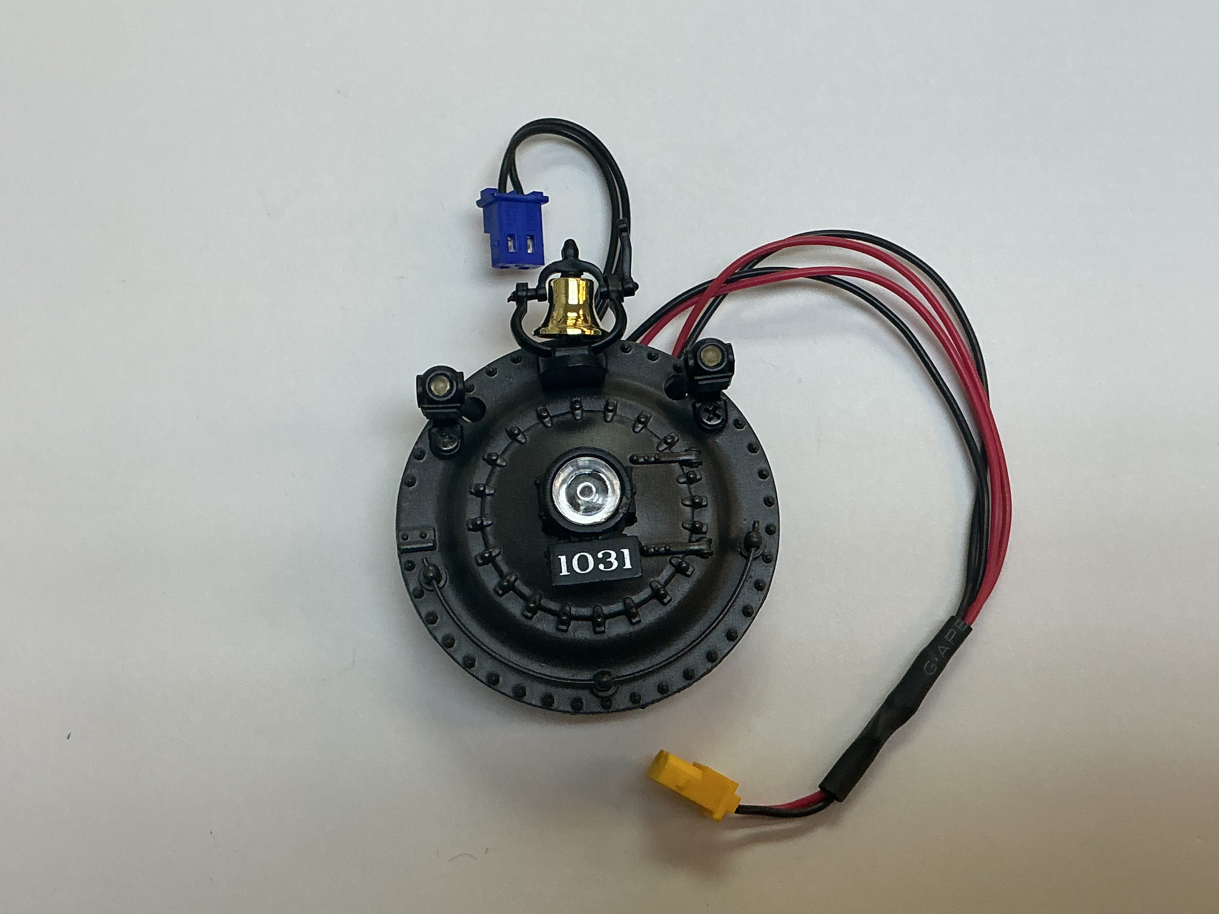 BOILER FRONT / COMPLETE / W/HEADLIGHT / BELL & CLASS LAMPS / #1031 / PREMIER L-1 MIKADO 2-8-2