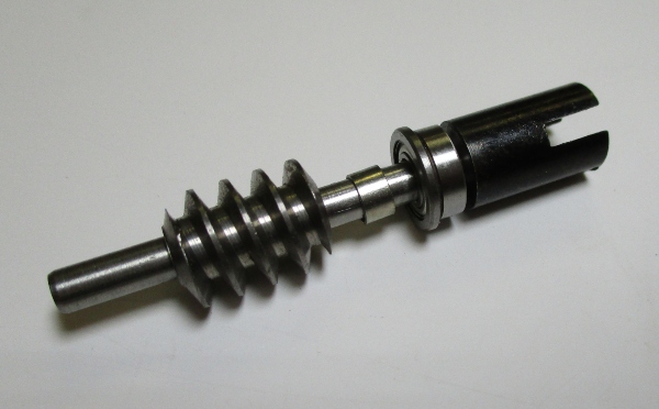 WORM GEAR / W/DOG BONE COUPLING / 52.95mm L / W/O END BEARING (USE DC0000011 BEARING) / PREMIER N&W J 4-8-4