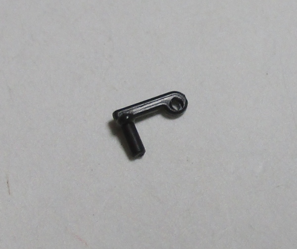 STANCHION / COUPLER CUT LEVER / PILOT MOUNTED / BLACK / HO SCALE CAB FORWARD 4-8-8-2