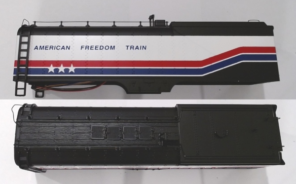 SHELL / TENDER / COMPLETE / PS 3 / AMERICAN FREEDOM TRAIN #4449 / PREMIER GS-4 4-8-4 