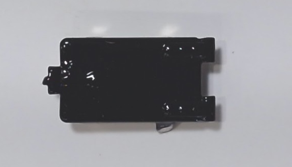 FIRE BOX DOOR / BLACK / TINPLATE STANDARD GAUGE LOCOMOTIVES  / 390-26B / TINPLATE STANDARD GAUGE DORFAN 1134 