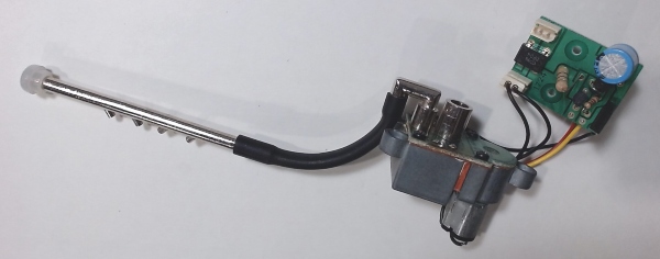 SMOKE UNIT / COMPLETE / W/RUBBER HOSE & MANIFOLD & CAP / W/CONTROL PCB / RAILKING OPERATING CAR WASH