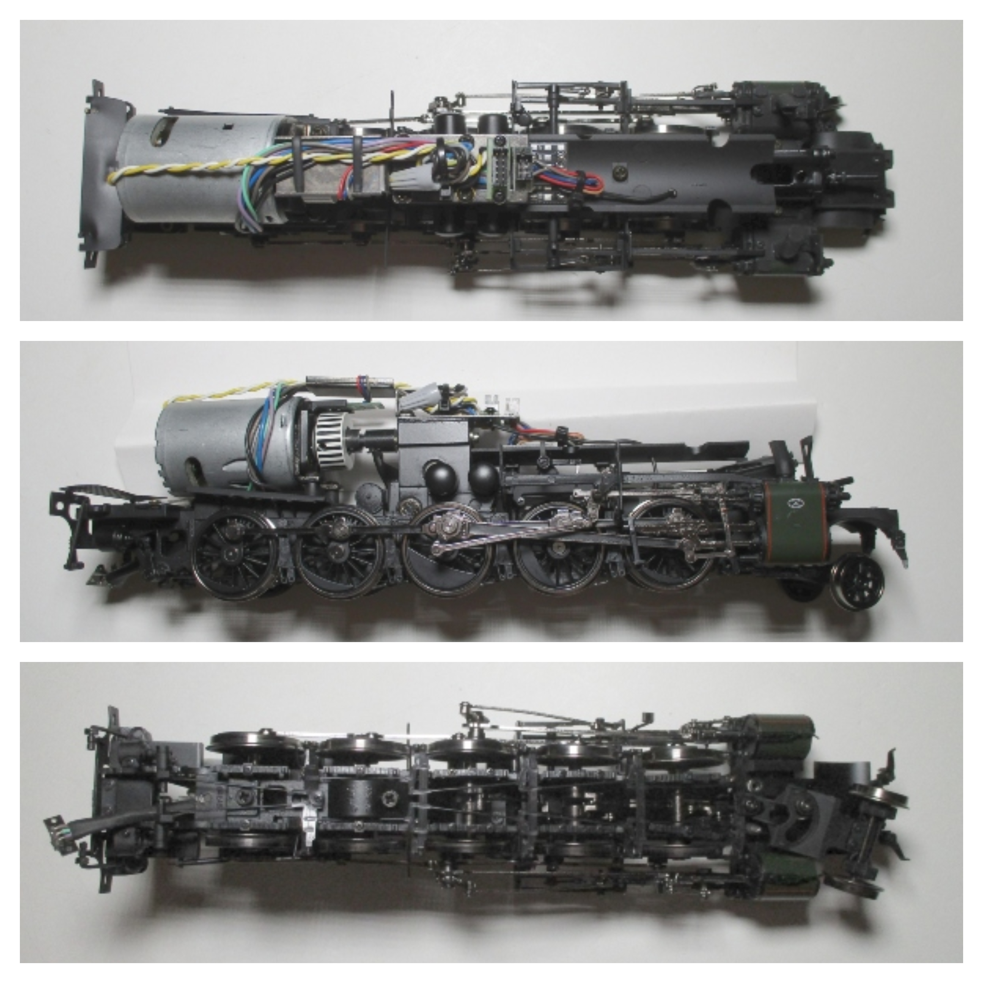 DRIVE BLOCK / 5-AXLE / COMPLETE / 2-RAIL / SNCF 150X