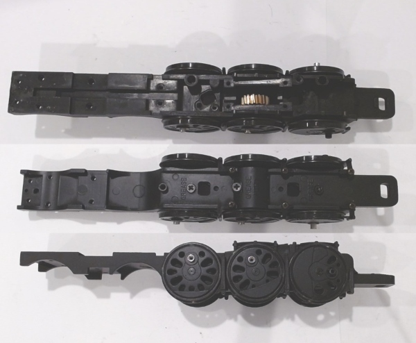 DRIVE BLOCK / 3-AXLE / FRONT / PS 2 & 3 / 3/2 FEATURE / O SCALE 2-RAIL / PREMIER CHALLENGER 4-6-6-4