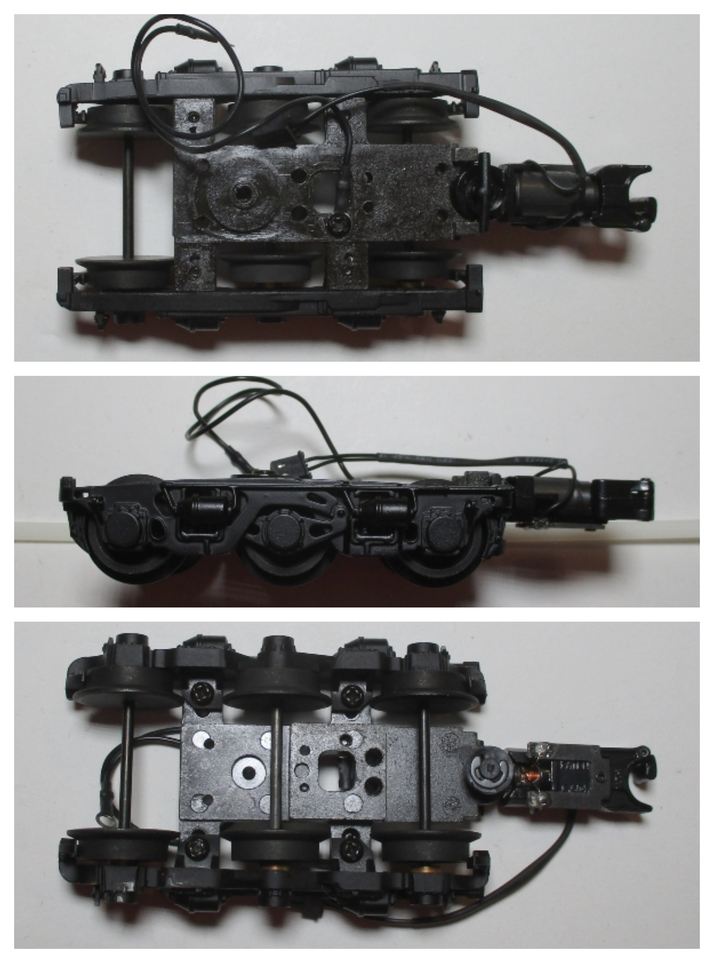 TENDER TRUCK / 6-WHEEL / REAR / W/PROTO-COUPLER / PS-1 / W/O CHAINS / PREMIER GREENBRIER 4-8-4