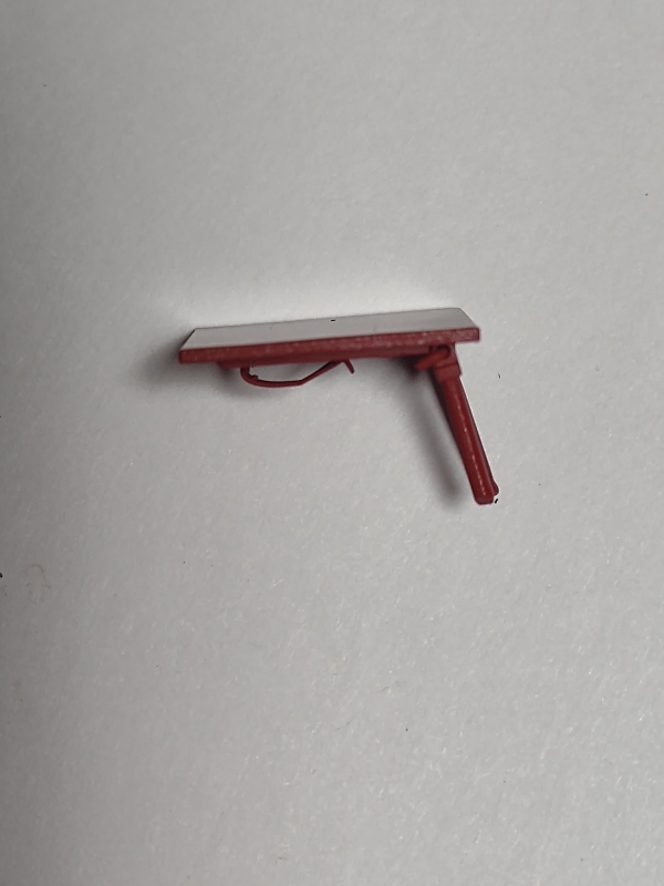 CAB VENT / W/HINGES / SMALL / DARK RED / PREMIER AMERICAN & ESE 4-4-0