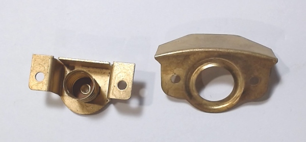 BRACKET / PANEL LAMP / BRASS / FRONT & BACK / TINPLATE STANDARD GAUGE 440 /4400