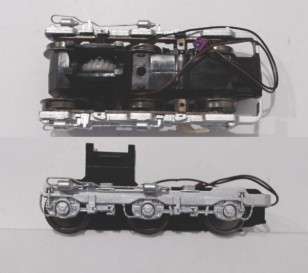 6-WHEEL TRUCK / POWERED / REAR / SILVER / HO SCALE SD70ACE
