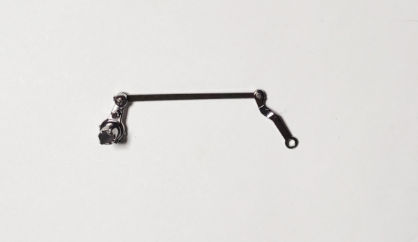 ECCENTRIC ROD ASSEMBLY / LH / BLACKENED / PREMIER MOHAWK 4-8-2