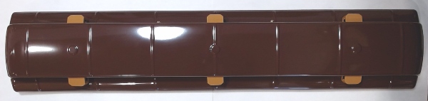 ROOF / COMPLETE / W/CROSSBRACES / TWO TONE BROWN / BRASS / STANDARD GAUGE STATE CAR 