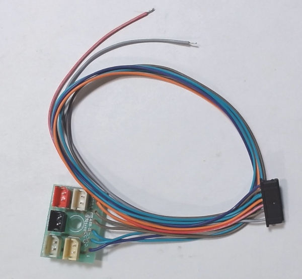 WIRE HARNESS / 8-POSITION / 275mm WIRES W/ PATCH BOARD / PREMIER F-7 AND OTHER PS2 SLAVE ENGINES
