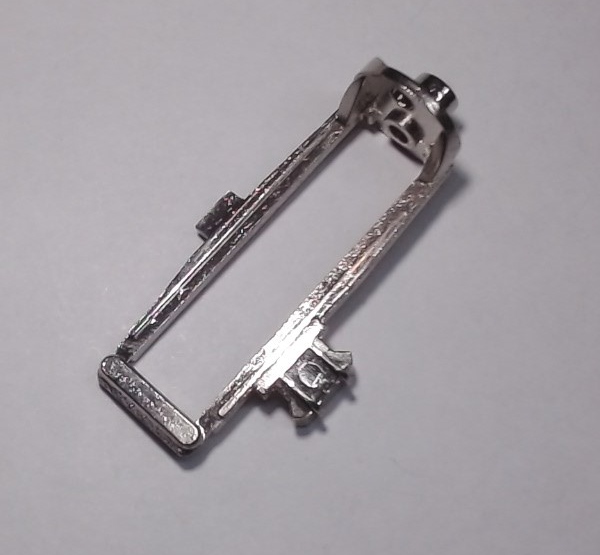 CROSSHEAD GUIDE / SATIN SILVER / LH / W/STEP / PREMIER ESE HUDSON 4-6-4