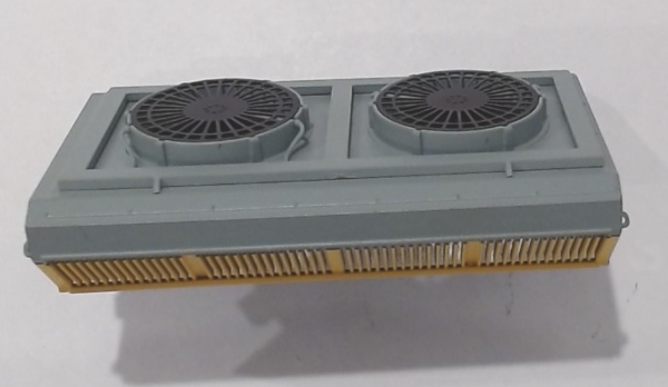RADIATOR HATCH / LIGHT GREEN &YELLOW / D&RGW / HO SCALE SD70ACE