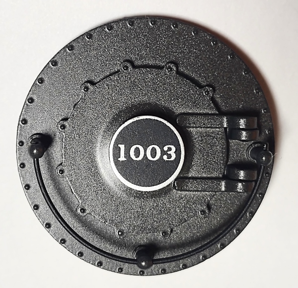 BOILER FRONT / LONG ISLAND #1003 / PREMIER AMERICAN 4-4-0