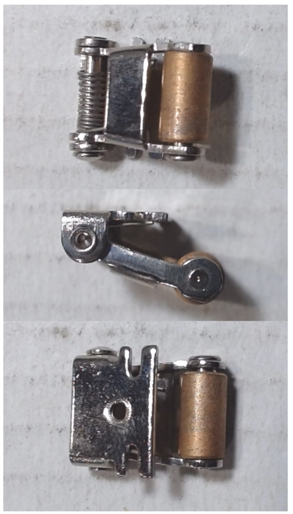 PICK UP / O GA / SINGLE / 6mm DIAM x 11mm W / 13.3mm L RIVET TO RIVET / W/THREADED HOLE /