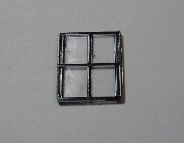 WINDOW / CAB / SLIDING / FRONT / HO SCALE BIG BOY 4-8-8-4